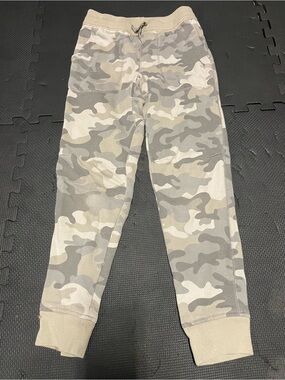 GAP Kids light camo print joggers